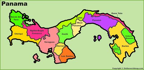 list of city in panama|Panama: Provinces & Major Urban Places .